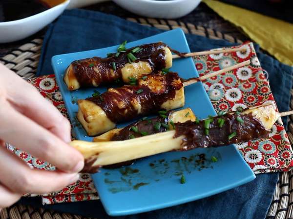 Кебап от говеждо месо Yakitori със сирене - Подготовка стъпка 8