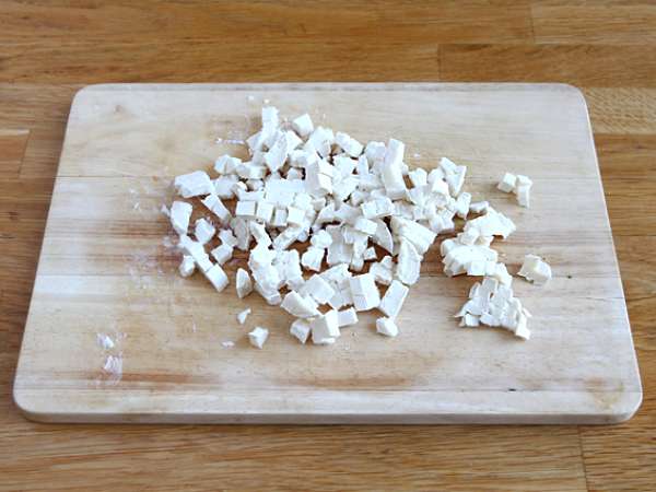 Салата от тиквички, козе сирене и лимон - Подготовка стъпка 3