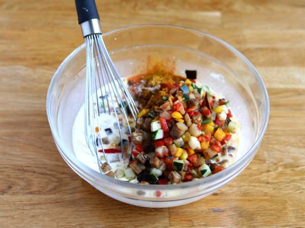 Зеленчуков флан - ястие за всеки - Подготовка стъпка 3