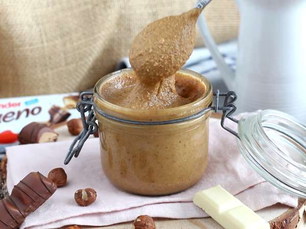 Смазка с вкус Kinder Bueno - само 2 съставки - Подготовка стъпка 5