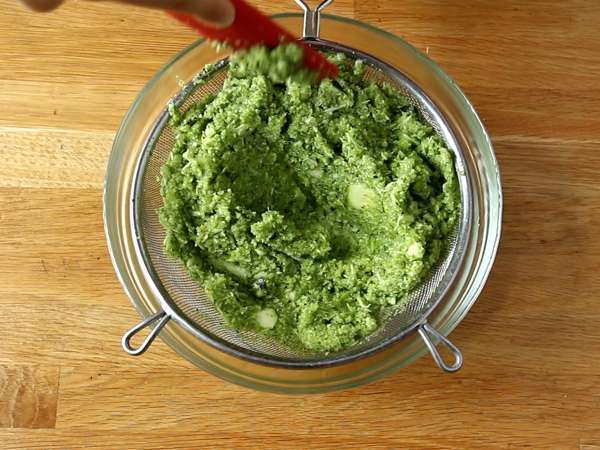 Терин от тиквички и пушена сьомга - Подготовка стъпка 2