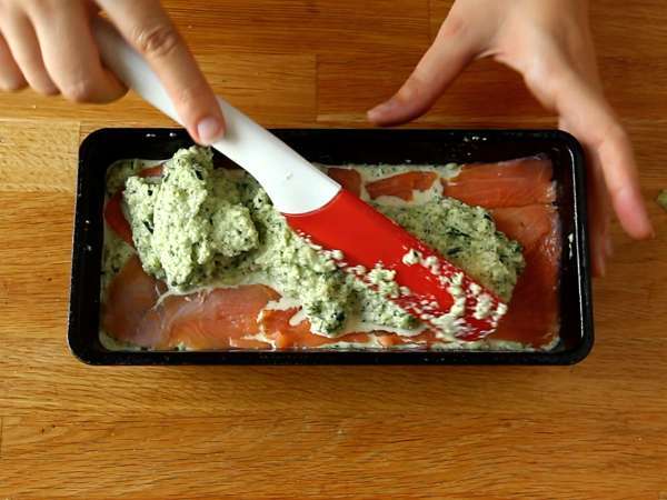 Терин от тиквички и пушена сьомга - Подготовка стъпка 6