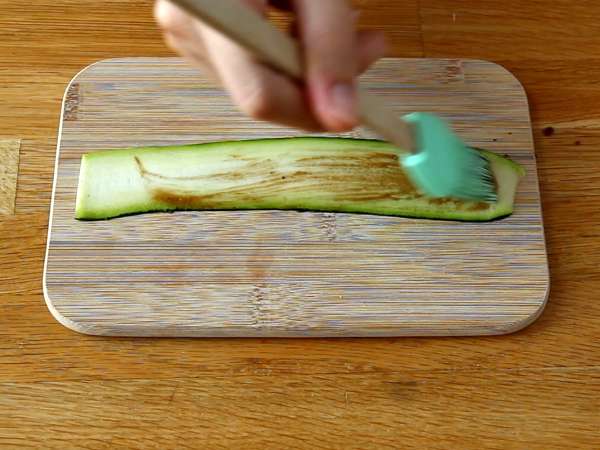 Рула от тиквички и пушена сьомга - Подготовка стъпка 4