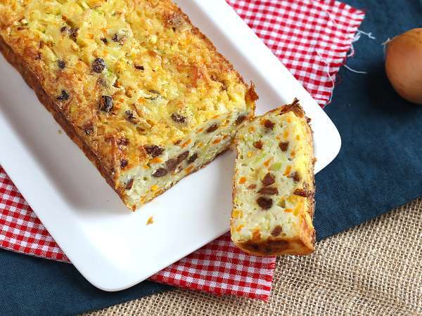 Торта от грис с тиквички и моркови - Подготовка стъпка 6