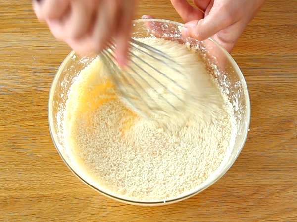 Бадемов крем - лесна рецепта - Подготовка стъпка 2