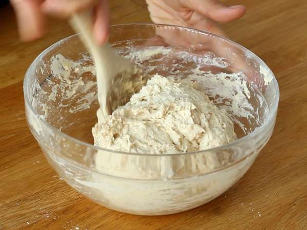 Хлебчета без месене - хрупкави и пухкави! - Подготовка стъпка 3