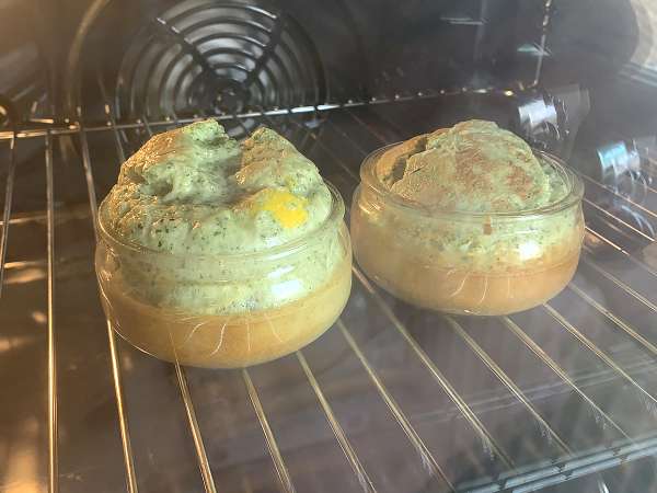 Яйца Cocotte с песто - Подготовка стъпка 3