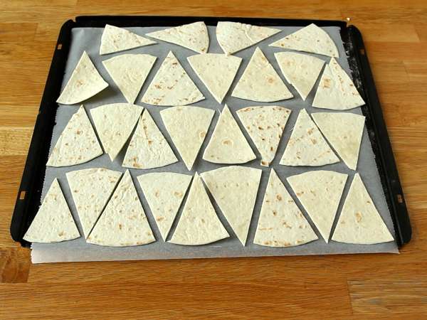 Пико де гало и домашен чипс от тортиля - Подготовка стъпка 3