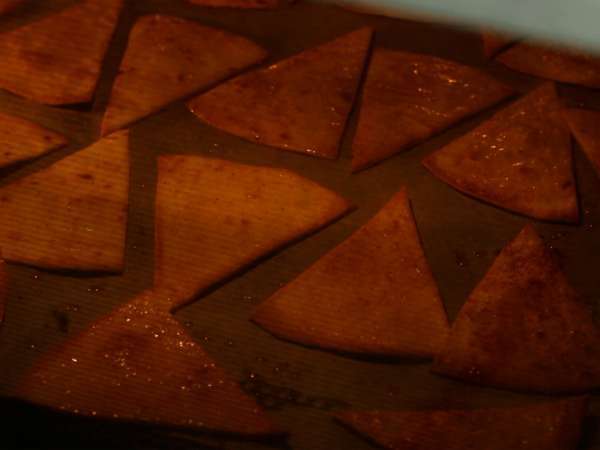 Пико де гало и домашен чипс от тортиля - Подготовка стъпка 5