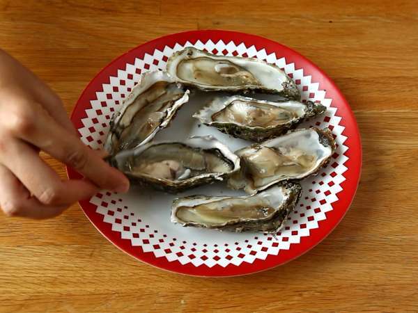 Севиче от стриди: лече де тигре и маракуя - Подготовка стъпка 1