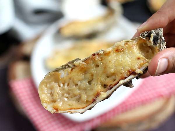 Гурме стриди au gratin - Подготовка стъпка 5