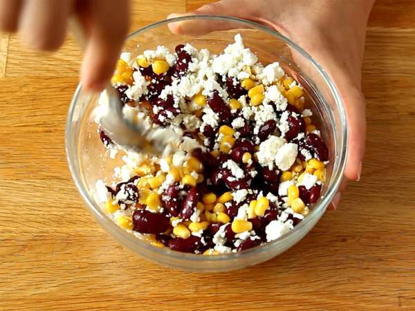 Вегетариански тако самоса - Подготовка стъпка 1