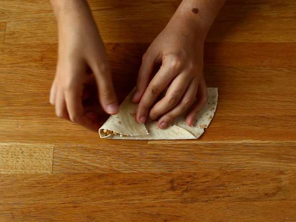 Вегетариански тако самоса - Подготовка стъпка 3