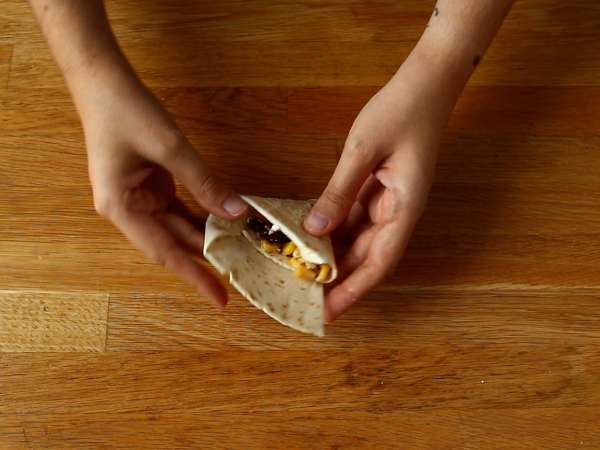 Вегетариански тако самоса - Подготовка стъпка 4