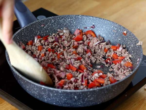 Такос със самоса от мляно месо - Подготовка стъпка 2