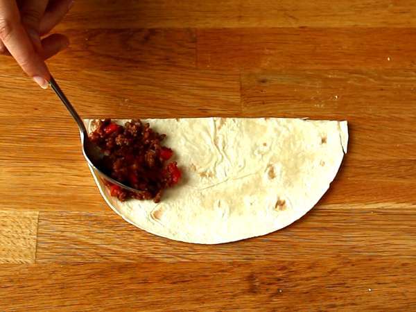 Такос със самоса от мляно месо - Подготовка стъпка 4