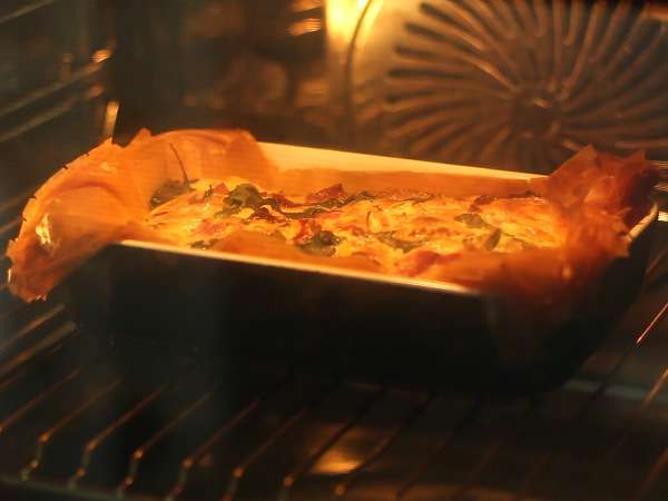 Бърз италиански тарт от фило - Подготовка стъпка 5