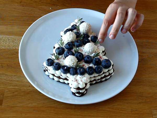 Тарт за коледна елха: единствената рецепта, която може да замени дървото! - Подготовка стъпка 10