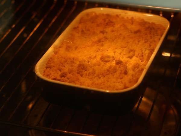 Супер лесен ябълков трохи - Подготовка стъпка 4