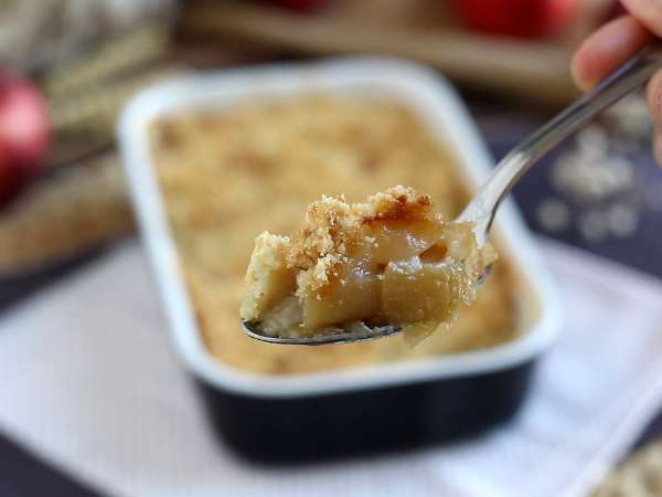 Супер лесен ябълков трохи - Подготовка стъпка 5