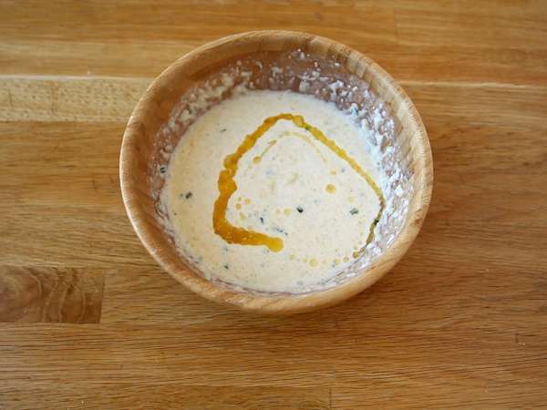 Сандвич от картофени вафли с раклет - най-удобната храна - Подготовка стъпка 3