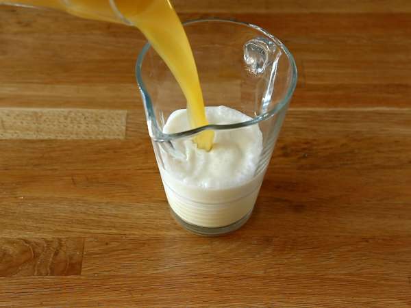 Бърза безалкохолна пиня колада - Подготовка стъпка 1