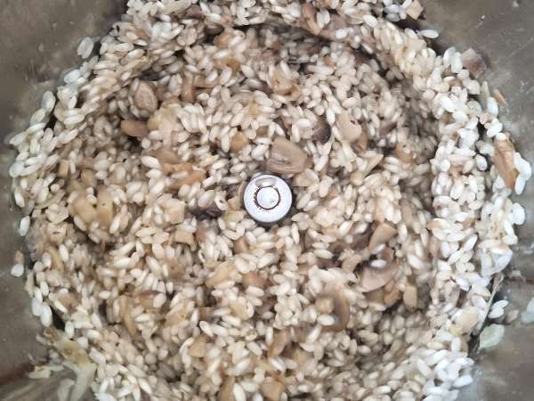 Гъбено ризото с Thermomix - Подготовка стъпка 2