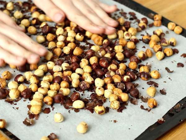 Най-после разпространение за любителите на кафето! С шоколад и лешници - Подготовка стъпка 2