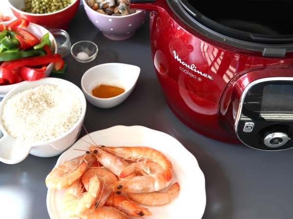 Супербърза паеля с Cookeo - Подготовка стъпка 1