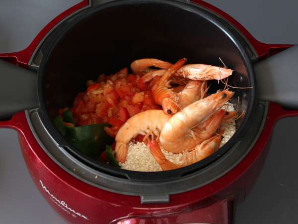 Супербърза паеля с Cookeo - Подготовка стъпка 4