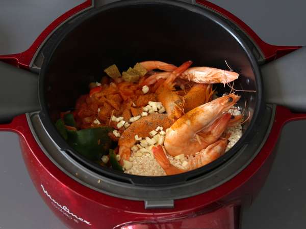 Супербърза паеля с Cookeo - Подготовка стъпка 5