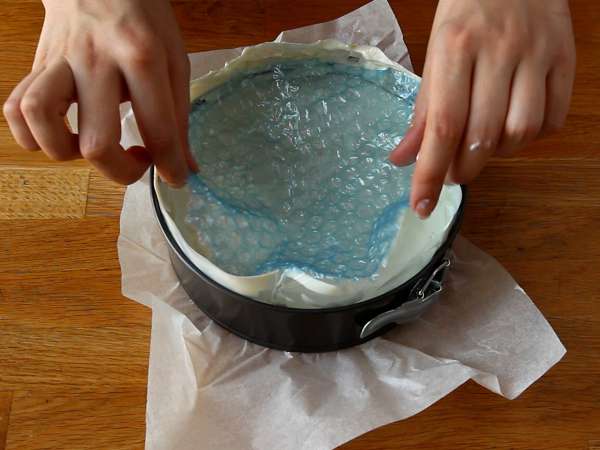 Чийзкейк с лимон и мед без печене (урок за декорация на торта) - Подготовка стъпка 5