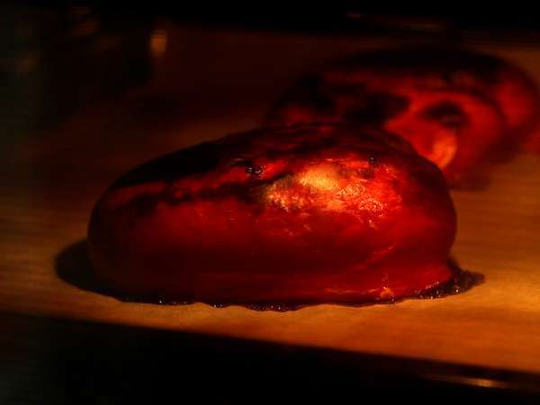 Песто в калабрийски стил с кремообразно сирене бурата - Подготовка стъпка 2