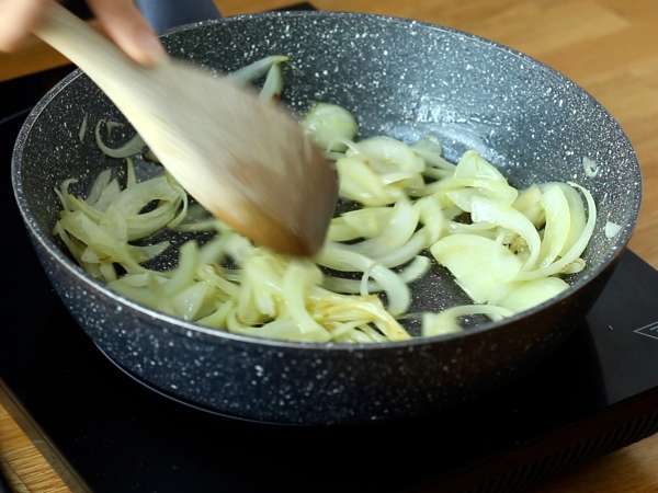 Песто в калабрийски стил с кремообразно сирене бурата - Подготовка стъпка 4