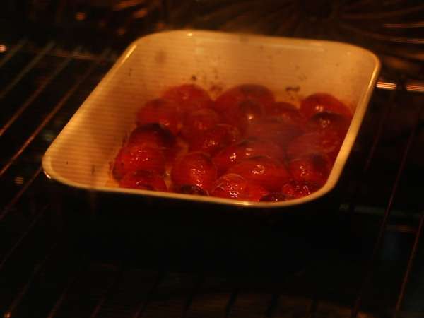 Брускети с печени домати и бурата - Подготовка стъпка 2