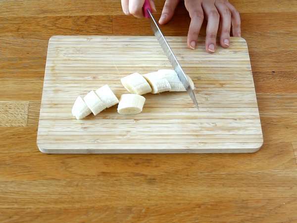 Хубав крем банан, вегански сладолед с банани! Без машина за сладолед - Подготовка стъпка 1