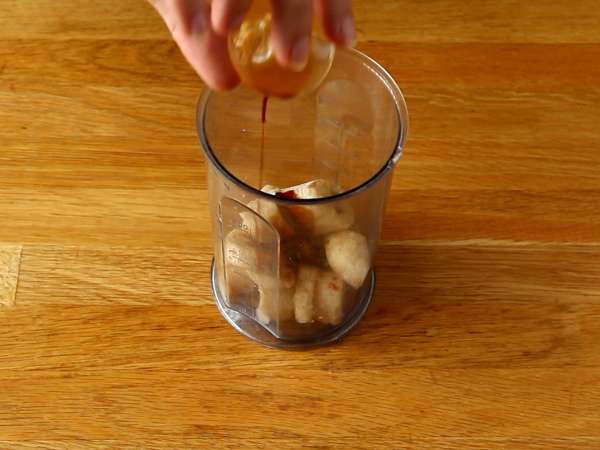 Хубав крем банан, вегански сладолед с банани! Без машина за сладолед - Подготовка стъпка 2