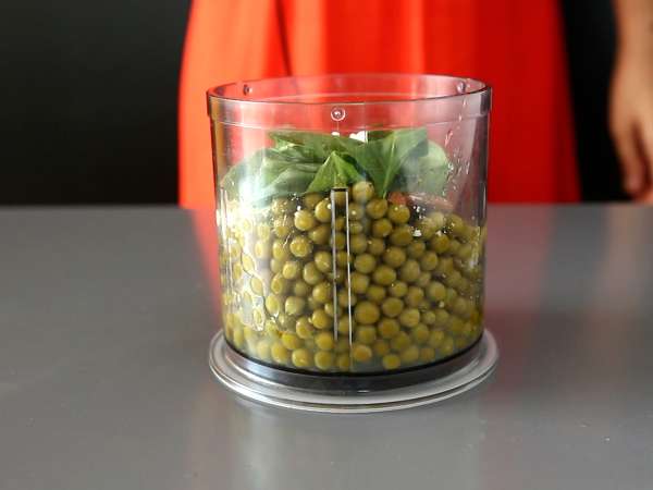 Разпространение на грах: идеално с кремообразно сирене бурата - Подготовка стъпка 1