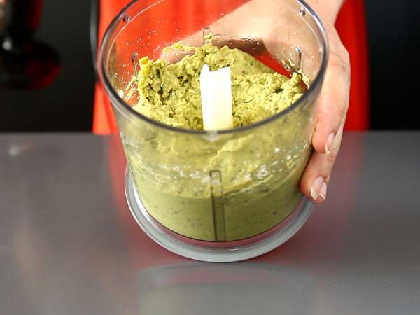 Разпространение на грах: идеално с кремообразно сирене бурата - Подготовка стъпка 2