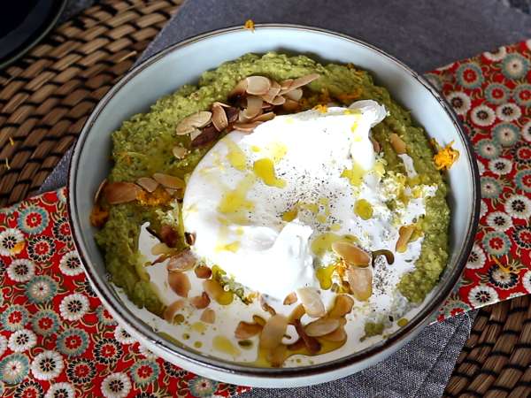 Разпространение на грах: идеално с кремообразно сирене бурата - Подготовка стъпка 5