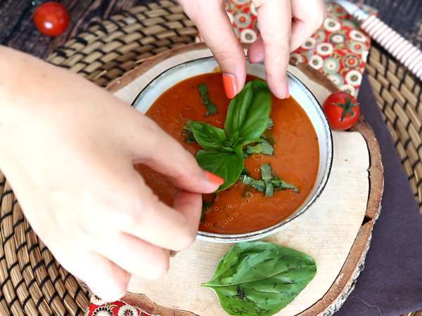 Доматена супа - Подготовка стъпка 7