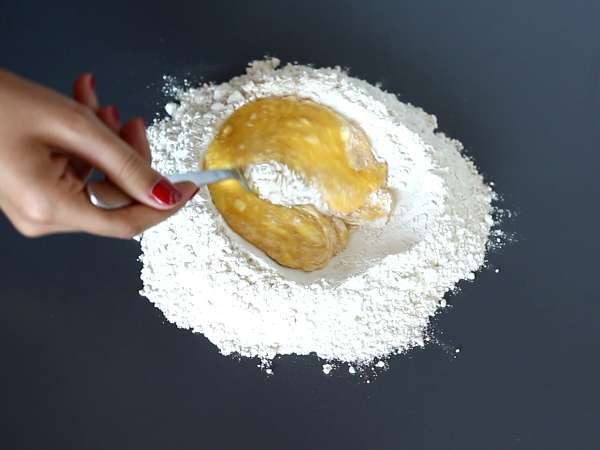 Домашно приготвени талиатели, процедурата е обяснена стъпка по стъпка - Подготовка стъпка 2