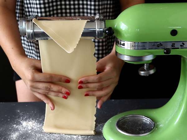 Домашно приготвени талиатели, процедурата е обяснена стъпка по стъпка - Подготовка стъпка 5