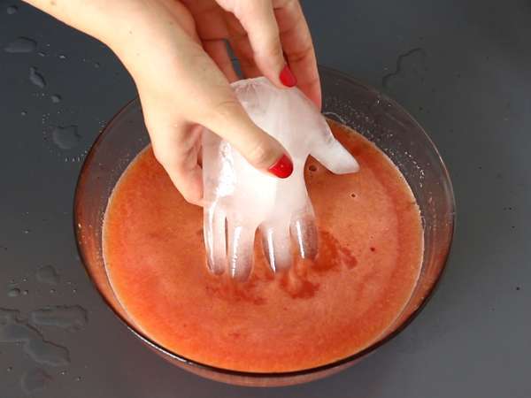 Коктейл за Хелоуин с ръчно оформено кубче лед - лесен урок! - Подготовка стъпка 4