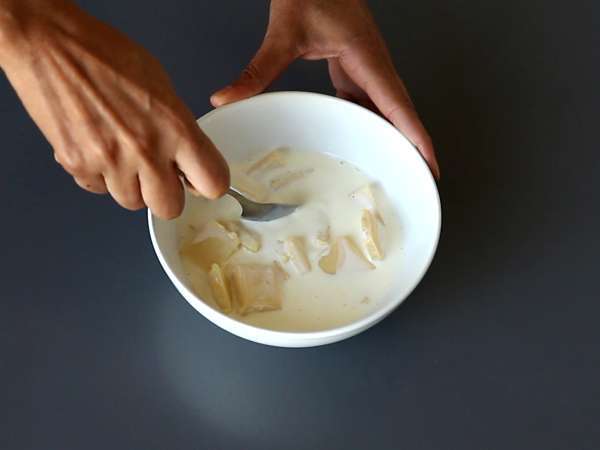 Домашен шоколад Raffaello - Подготовка стъпка 2