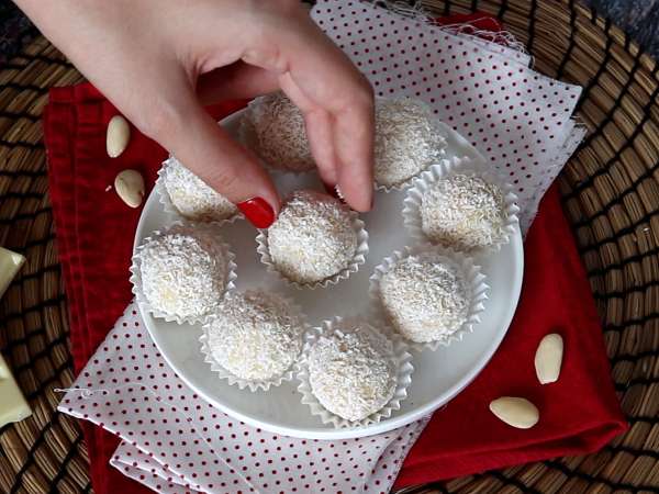 Домашен шоколад Raffaello - Подготовка стъпка 6