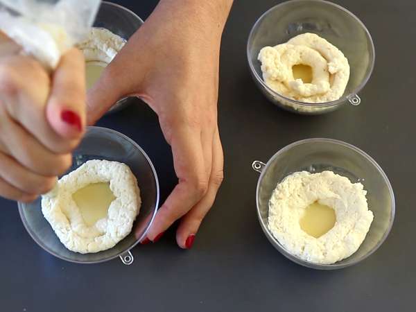 Неизпечени кокосови верини в стил Raffaello - приказен десерт в снежна топка - Подготовка стъпка 5