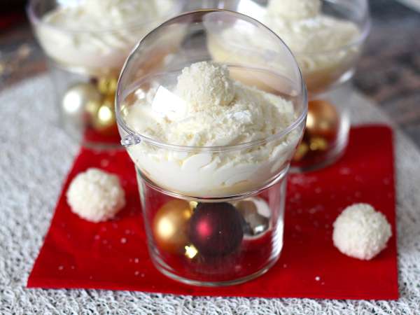 Неизпечени кокосови верини в стил Raffaello - приказен десерт в снежна топка - Подготовка стъпка 8