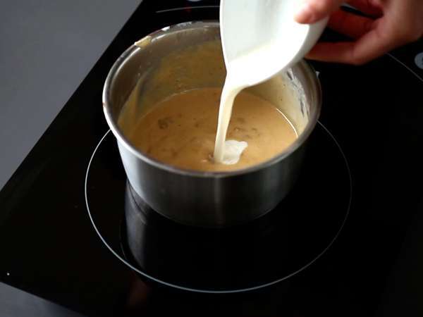 Чашки с шоколад и нуга. Лесна рецепта - Подготовка стъпка 5