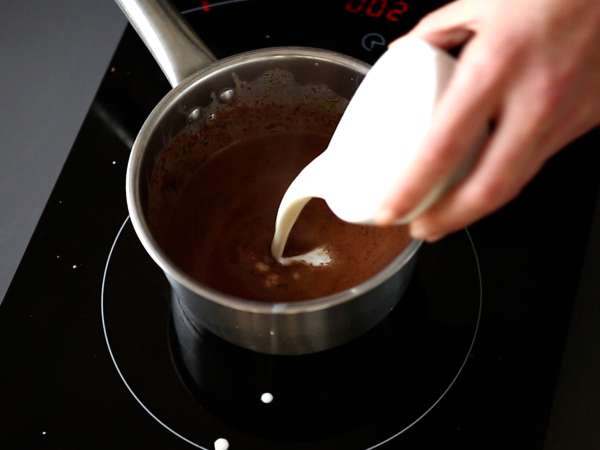 Чашки с шоколад и нуга. Лесна рецепта - Подготовка стъпка 10